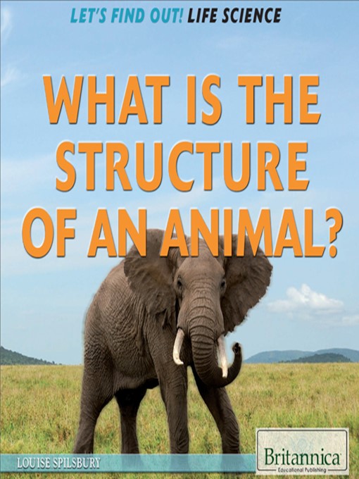 Title details for What Is the Structure of an Animal? by Hope Killcoyne - Available